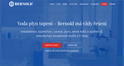 Desktop Screenshot of bernold.cz